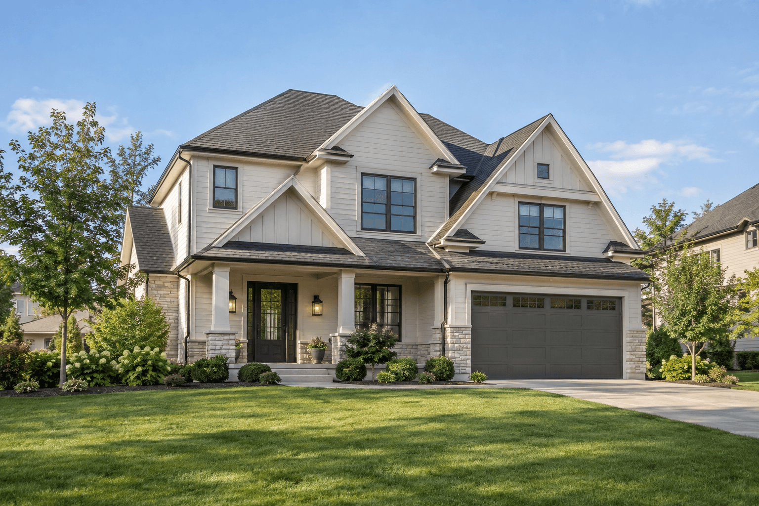A single-family home